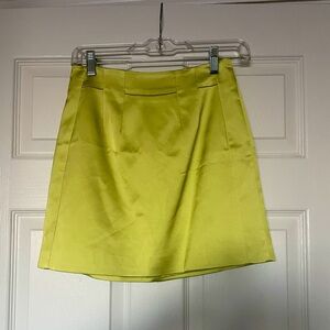Karen Millen Light Green Mini Skirt